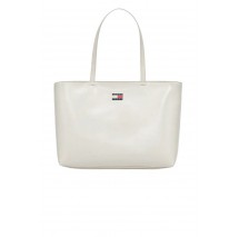 TOMMY JEANS MUST TOTE ΤΣΑΝΤΑ ΓΥΝΑΙΚΕΙΑ IVORY