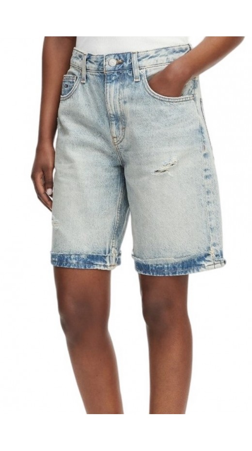 TOMMY JEANS MIA RLXD BERMUDA BJ8015 ΤΖΙΝ ΒΕΡΜΟΥΔΑ ΓΥΝΑΙΚΕΙΑ DENIM LIGHT