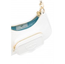 CHIARA FERRAGNI RANGE F - EYELIKE POCKET SMOOTH CALF ΤΣΑΝΤΑ ΓΥΝΑΙΚΕΙΑ WHITE