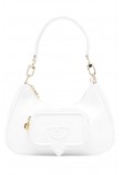 CHIARA FERRAGNI RANGE F - EYELIKE POCKET SMOOTH CALF ΤΣΑΝΤΑ ΓΥΝΑΙΚΕΙΑ WHITE