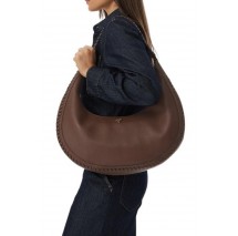 GUESS PETRA HOBO ΤΣΑΝΤΑ ΓΥΝΑΙΚΕΙΑ LATTE