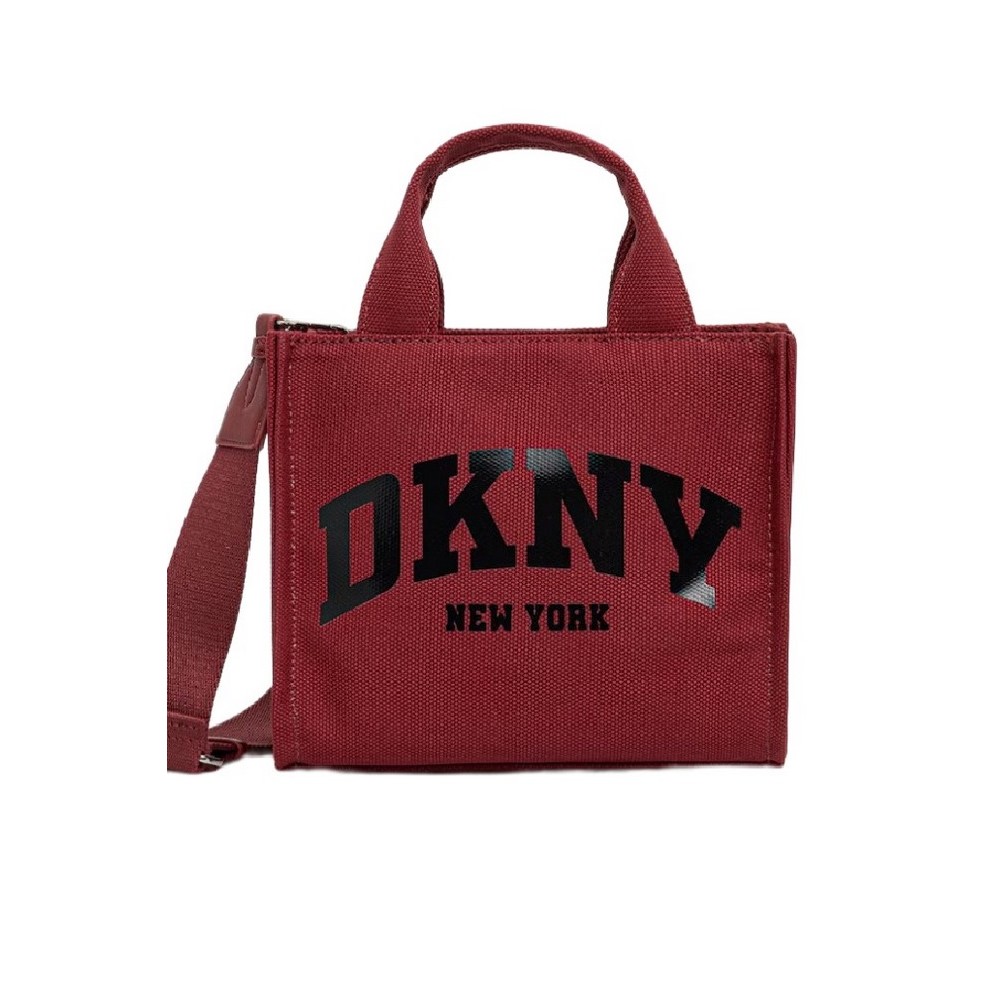 DKNY HANDLEE TOTE HANDBAG R41AOC80 ΤΣΑΝΤΑ ΓΥΝΑΙΚΕΙΑ BORDEAUX