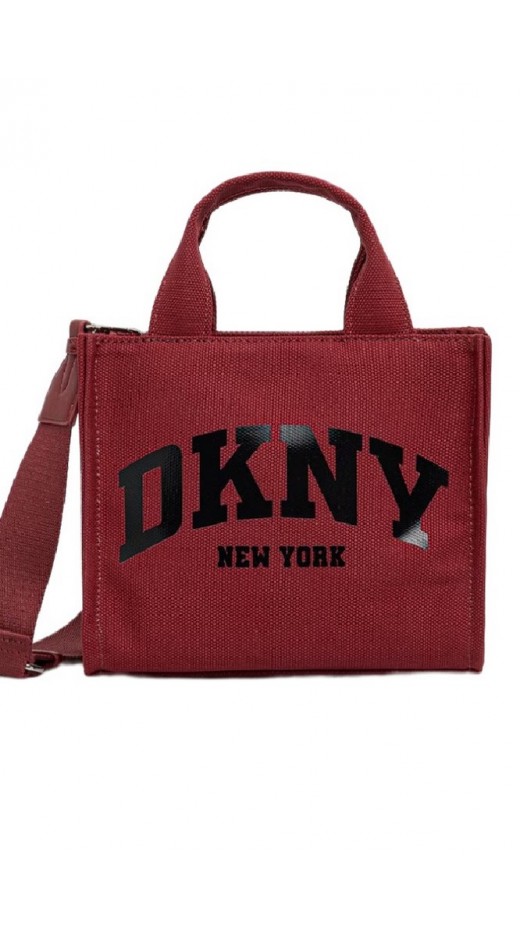 DKNY HANDLEE TOTE HANDBAG R41AOC80 ΤΣΑΝΤΑ ΓΥΝΑΙΚΕΙΑ BORDEAUX