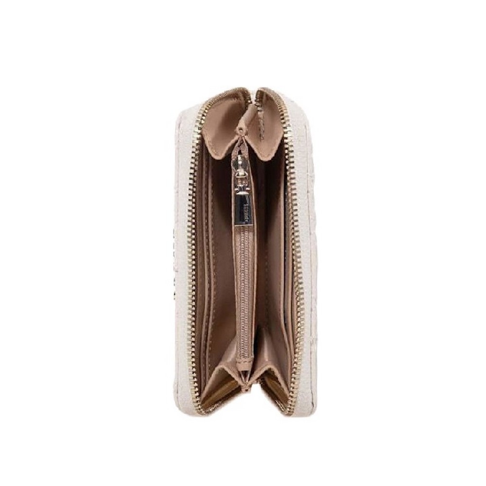 GUESS ISEMAY SLG MEDIUM ZIP AROUND ΠΟΡΤΟΦΟΛΙ ΓΥΝΑΙΚΕΙΟ OFF WHITE