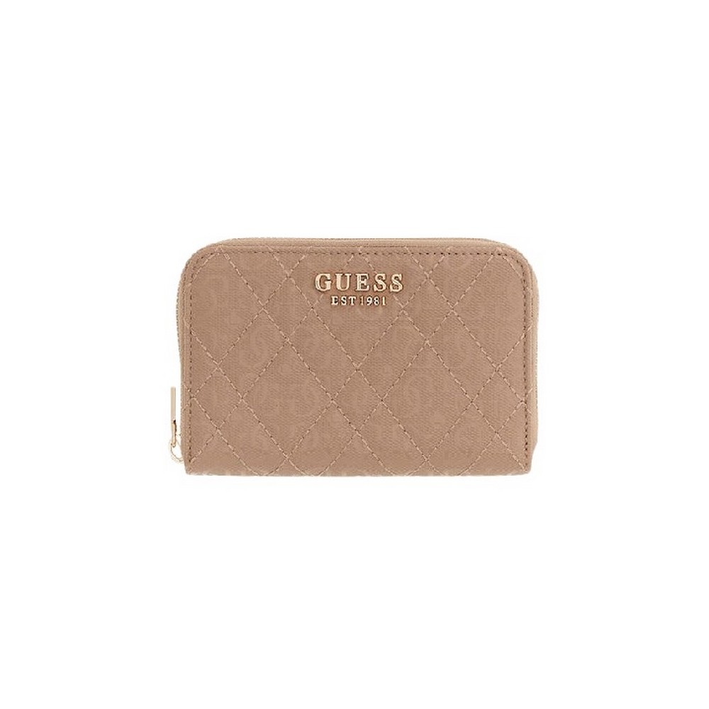 GUESS ISEMAY SLG MEDIUM ZIP AROUND ΠΟΡΤΟΦΟΛΙ ΓΥΝΑΙΚΕΙΟ MOCHA