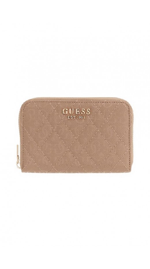 GUESS ISEMAY SLG MEDIUM ZIP AROUND ΠΟΡΤΟΦΟΛΙ ΓΥΝΑΙΚΕΙΟ MOCHA