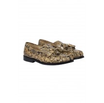 TOMMY HILFIGER LOAFER TASSEL SNAKE ΠΑΠΟΥΤΣΙ ΓΥΝΑΙΚΕΙΟ SNAKE PRINT