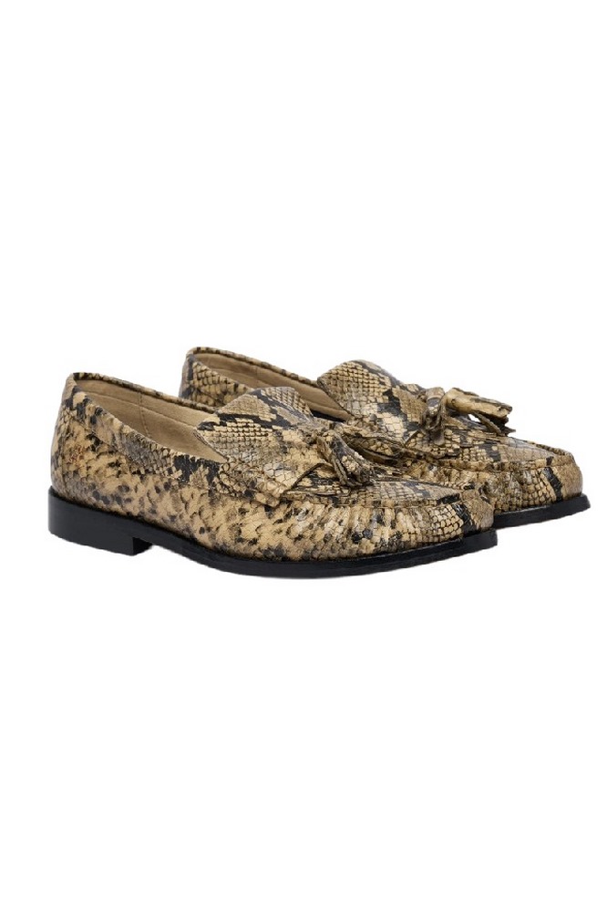 TOMMY HILFIGER LOAFER TASSEL SNAKE ΠΑΠΟΥΤΣΙ ΓΥΝΑΙΚΕΙΟ SNAKE PRINT