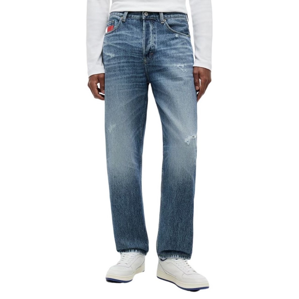 TOMMY JEANS SONNY RGLR TPRD RWB CBF CJ2054 ΠΑΝΤΕΛΟΝΙ ΑΝΔΡΙΚΟ DARK BLUE