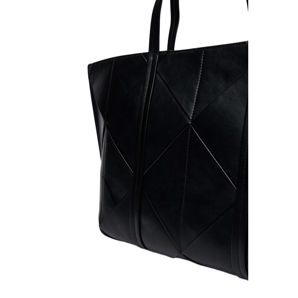 CALVIN KLEIN WOVEN MEDIUM CARRYALL ΤΣΑΝΤΑ ΓΥΝΑΙΚΕΙΑ BLACK