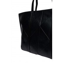 CALVIN KLEIN WOVEN MEDIUM CARRYALL ΤΣΑΝΤΑ ΓΥΝΑΙΚΕΙΑ BLACK