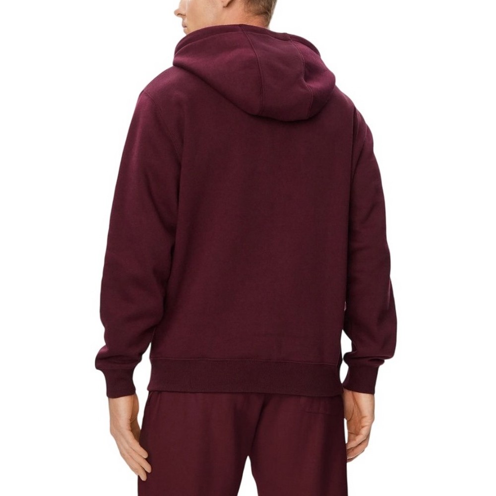 TOMMY JEANS REG S FLAG ZIP THRU ΖΑΚΕΤΑ ΦΟΥΤΕΡ ΑΝΔΡΙΚΗ BORDEAUX