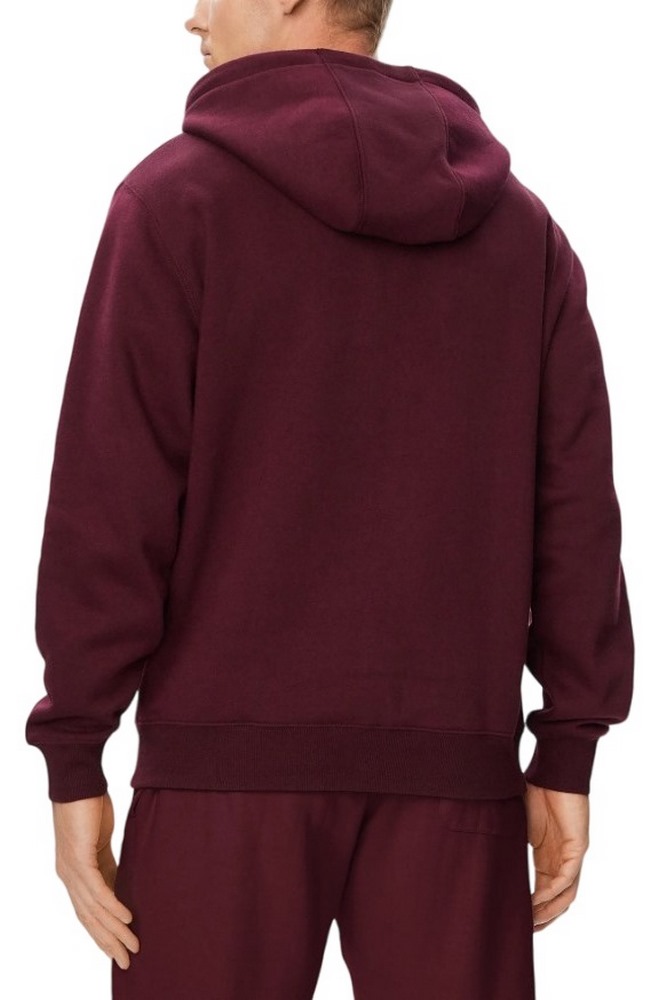 TOMMY JEANS REG S FLAG ZIP THRU ΖΑΚΕΤΑ ΦΟΥΤΕΡ ΑΝΔΡΙΚΗ BORDEAUX