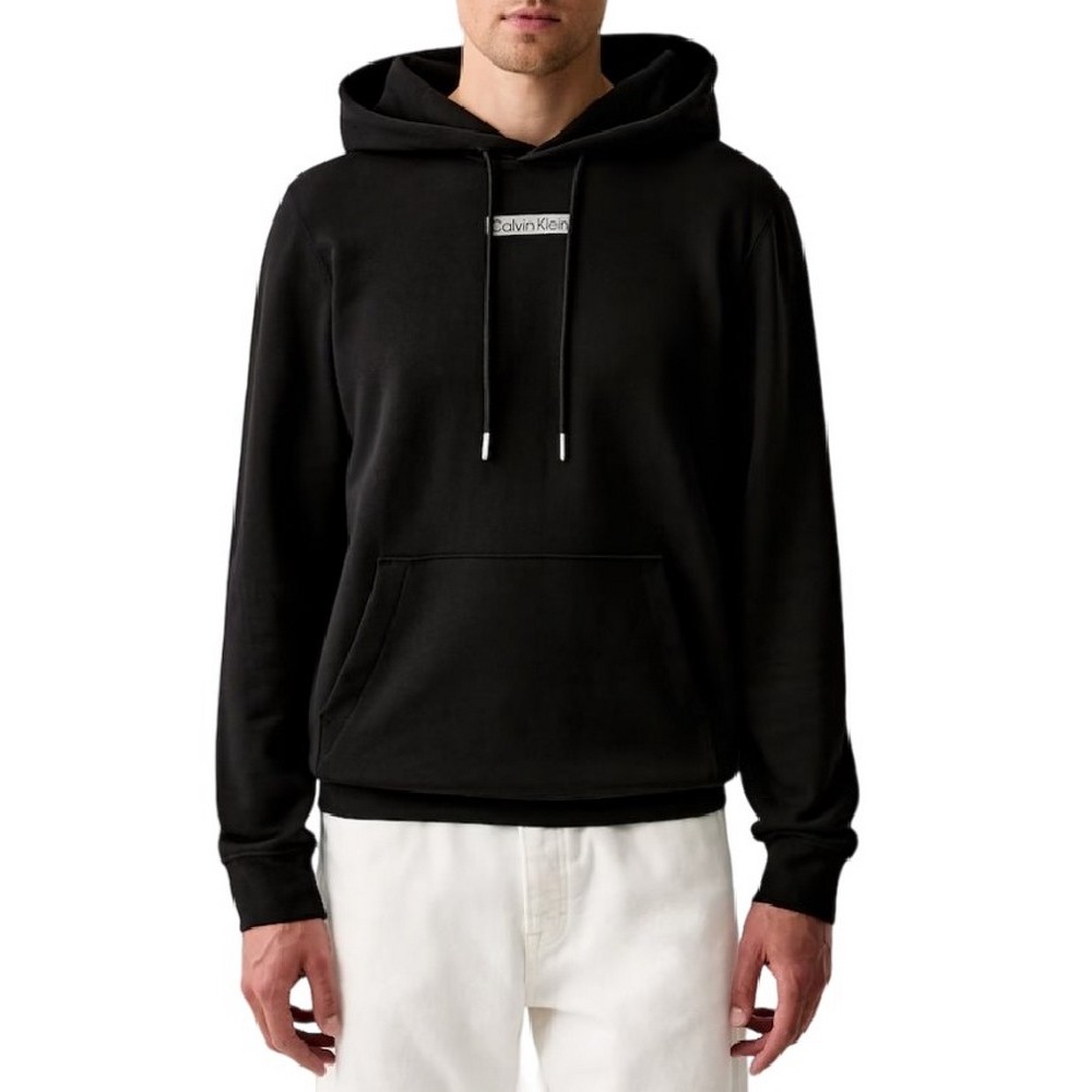 CALVIN KLEIN 350TERRY EU SP GR ΦΟΥΤΕΡ ΜΠΛΟΥΖΑ ΑΝΔΡΙΚΗ BLACK