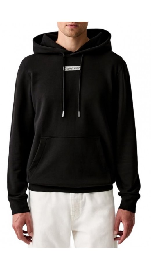 CALVIN KLEIN 350TERRY EU SP GR ΦΟΥΤΕΡ ΜΠΛΟΥΖΑ ΑΝΔΡΙΚΗ BLACK