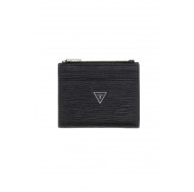 GUESS MILANO BIFOLD TOP ZIP SMMIPRLEA03 ΠΟΡΤΟΦΟΛΙ ΑΝΔΡΙΚΟ BLACK