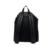 CALVIN KLEIN WEBBING STRAP FLAP BACKPACK ΤΣΑΝΤΑ ΓΥΝΑΙΚΕΙΑ BLACK