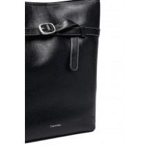 CALVIN KLEIN BUCKLE MEDIUM BUCKET ΤΣΑΝΤΑ ΓΥΝΑΙΚΕΙΑ BLACK