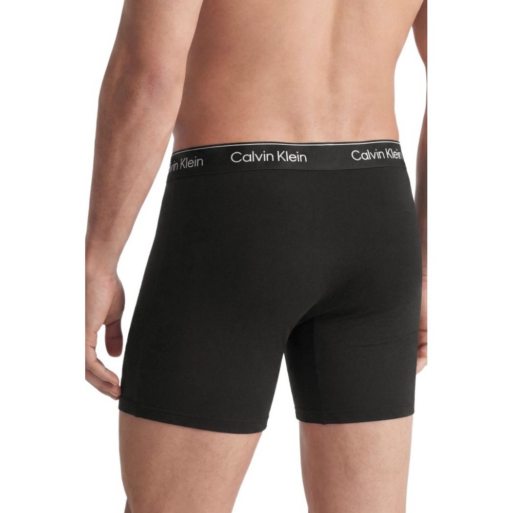 CALVIN KLEIN BOXER BRIEF 3PK ΕΣΩΡΟΥΧΟ ΑΝΔΡΙΚΟ CK BLACK