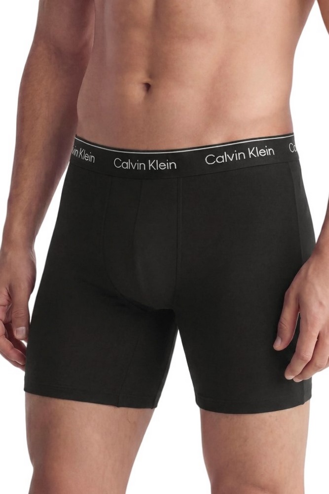 CALVIN KLEIN BOXER BRIEF 3PK ΕΣΩΡΟΥΧΟ ΑΝΔΡΙΚΟ CK BLACK