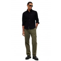 TOMMY JEANS REG BABY CORDUROY SHIRT EXT ΠΟΥΚΑΜΙΣΟ ΑΝΔΡΙΚΟ BLACK