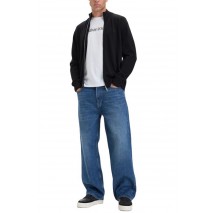 CALVIN KLEIN 100% MERINO FULL ZIP 14GG ΖΑΚΕΤΑ ΠΛΕΚΤΗ ΑΝΔΡΙΚΗ BLACK