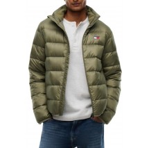 TOMMY JEANS LIGHT DOWN JACKET EXT ΜΠΟΥΦΑΝ ΑΝΔΡΙΚΟ MILITARY GREEN