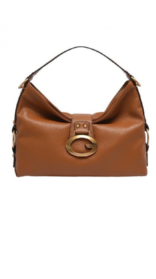 GUESS CAMDEN MINI SHOULDER BAG ΤΣΑΝΤΑ ΓΥΝΑΙΚΕΙΑ COGNAC
