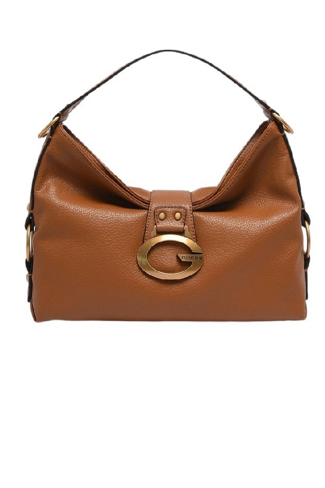 GUESS CAMDEN MINI SHOULDER BAG ΤΣΑΝΤΑ ΓΥΝΑΙΚΕΙΑ COGNAC