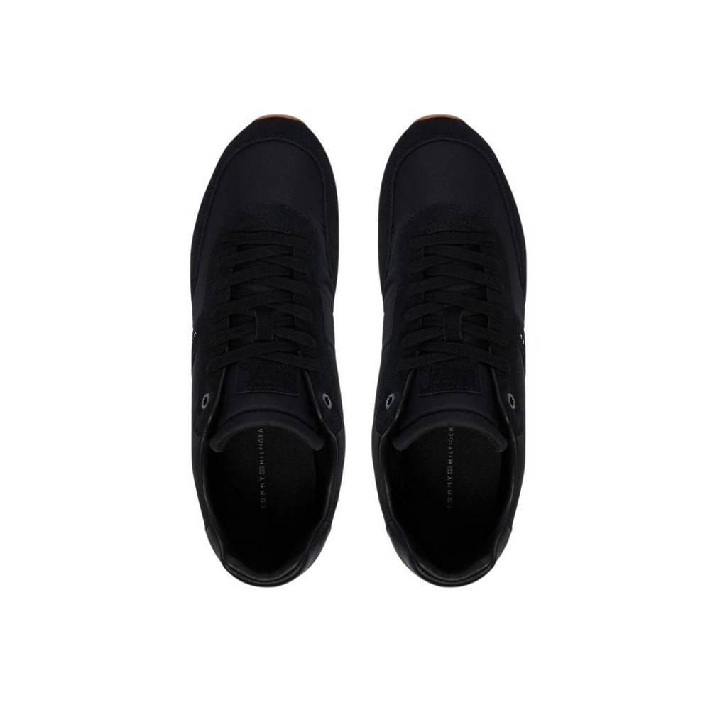 TOMMY HILFIGER LO RUN ICON SUMMER MIX ΠΑΠΟΥΤΣΙ ΑΝΔΡΙΚΟ BLACK