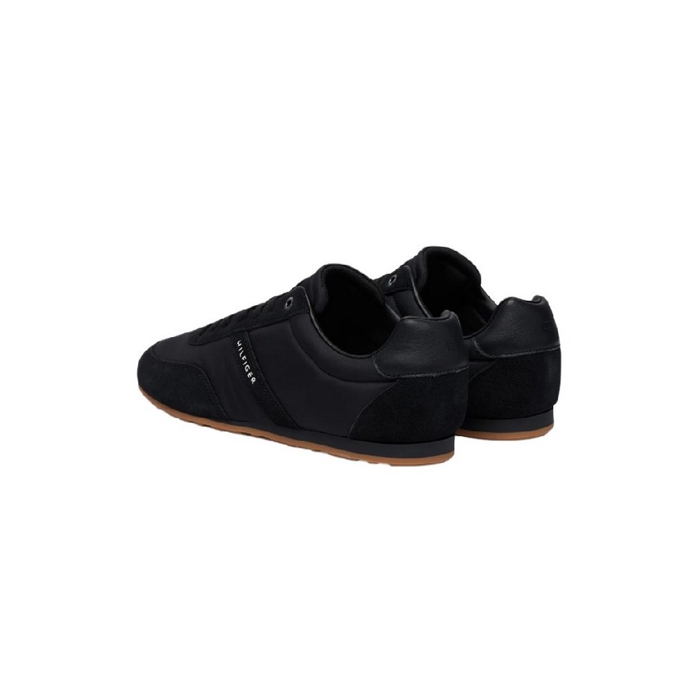 TOMMY HILFIGER LO RUN ICON SUMMER MIX ΠΑΠΟΥΤΣΙ ΑΝΔΡΙΚΟ BLACK