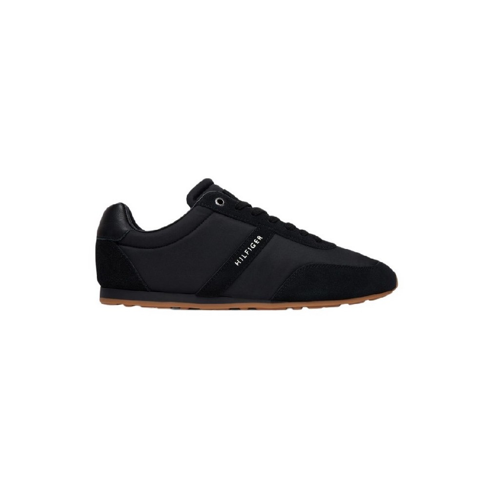 TOMMY HILFIGER LO RUN ICON SUMMER MIX ΠΑΠΟΥΤΣΙ ΑΝΔΡΙΚΟ BLACK