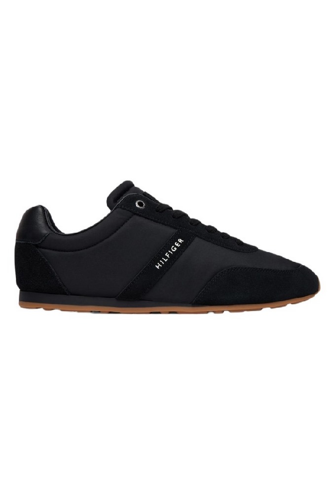 TOMMY HILFIGER LO RUN ICON SUMMER MIX ΠΑΠΟΥΤΣΙ ΑΝΔΡΙΚΟ BLACK