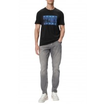 TOMMY JEANS  REG PHOTO FLAG T-SHIRT ΜΠΛΟΥΖΑ ΑΝΔΡΙΚΗ BLACK