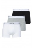 CALVIN KLEIN TRUNK 3PK ΕΣΩΡΟΥΧΟ ΑΝΔΡΙΚΟ WHITE/GREY