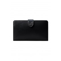 CALVIN KLEIN SNAP PASSPORT LONGFOLD WALLET ΠΟΡΤΟΦΟΛΙ ΓΥΝΑΙΚΕΙΟ BLACK