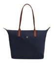 TOMMY HILFIGER POPETTE TOTE ΤΣΑΝΤΑ ΓΥΝΑΙΚΕΙΑ NAVY