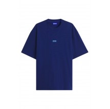 HUGO BOSS NALONO JERSEY T-SHIRT ΜΠΛΟΥΖΑ ΑΝΔΡΙΚΗ DARK BLUE
