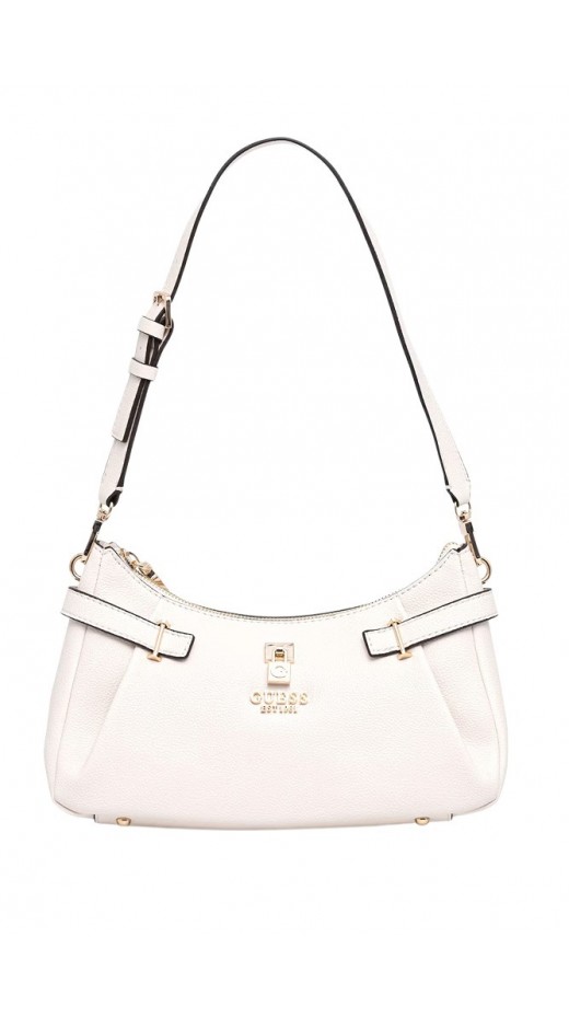 GUESS YESBA SHOULDER BAG ΤΣΑΝΤΑ ΓΥΝΑΙΚΕΙΑ OFF WHITE