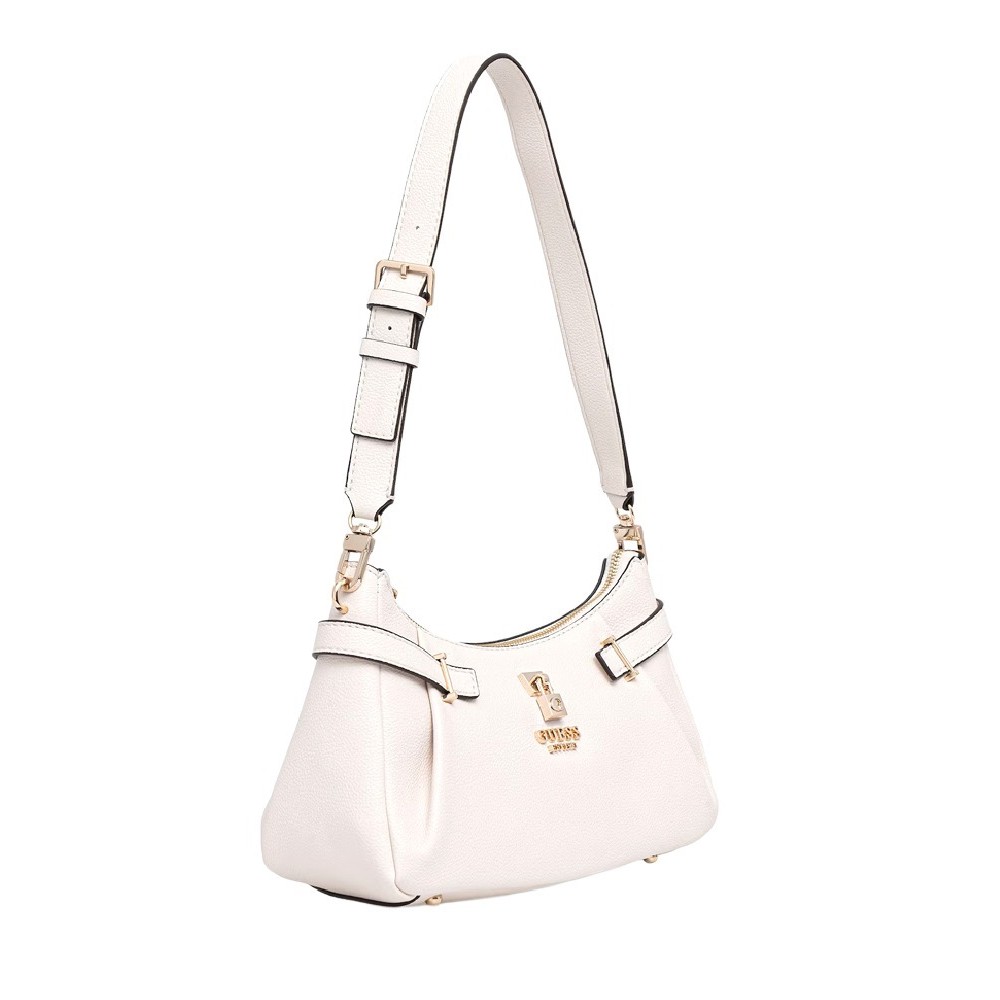 GUESS YESBA SHOULDER BAG ΤΣΑΝΤΑ ΓΥΝΑΙΚΕΙΑ OFF WHITE