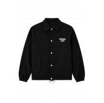HUGO BOSS BIYO CASUAL JACKET ΜΠΟΥΦΑΝ ΑΝΔΡΙΚΟ BLACK