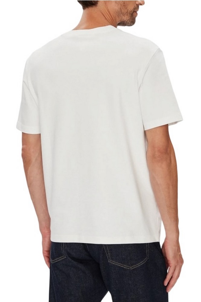 CALVIN KLEIN STRETCH PIQUE NANO EASY T-SHIRT ΜΠΛΟΥΖΑ ΑΝΔΡΙΚΗ BRIGHT WHITE