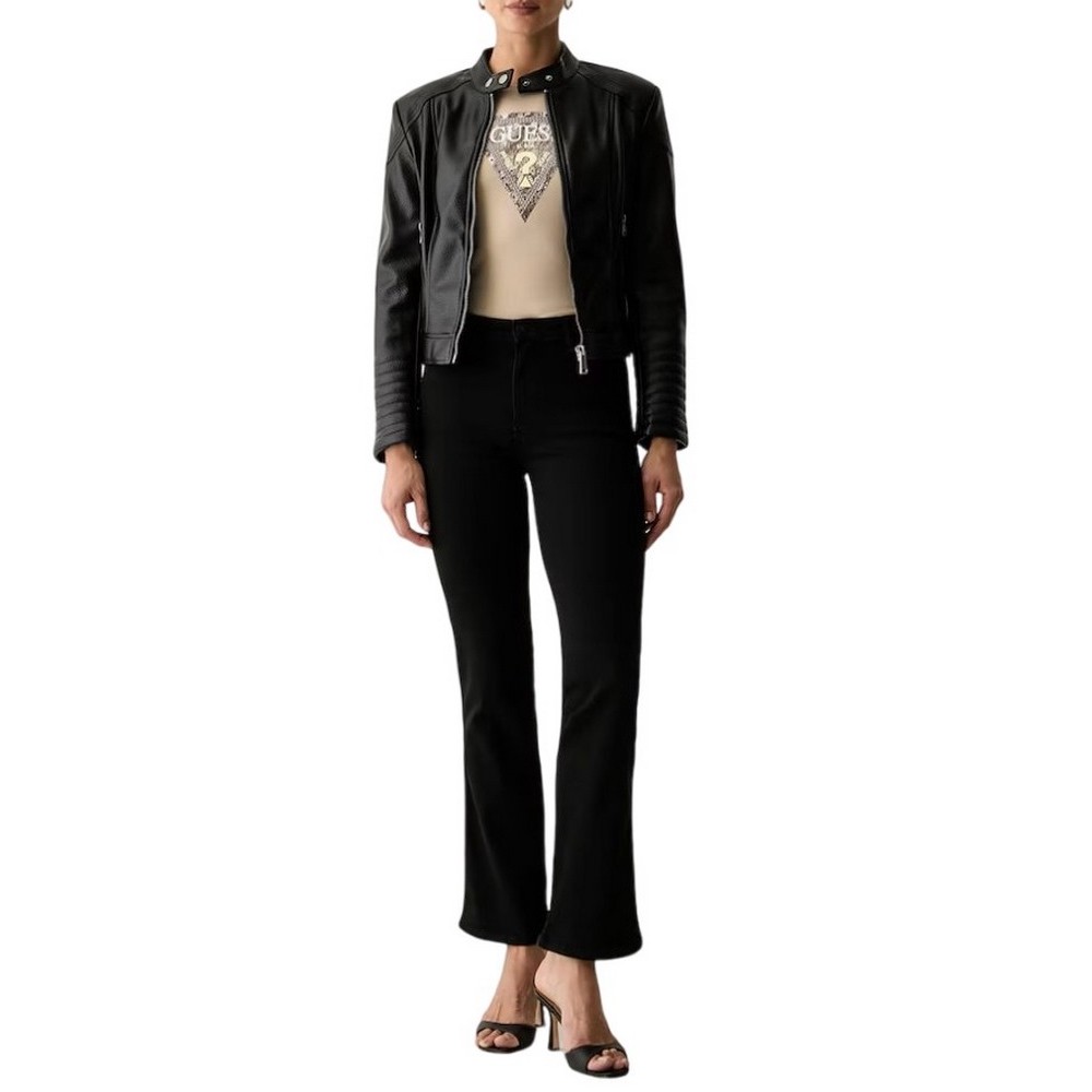 GUESS SEXY STRAIGHT ΠΑΝΤΕΛΟΝΙ ΤΖΙΝ ΓΥΝΑΙΚΕΙΟ DENIM BLACK