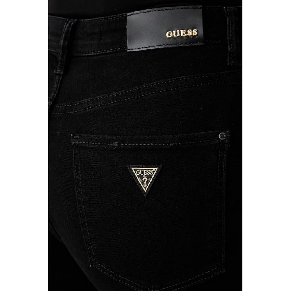 GUESS SEXY STRAIGHT ΠΑΝΤΕΛΟΝΙ ΤΖΙΝ ΓΥΝΑΙΚΕΙΟ DENIM BLACK