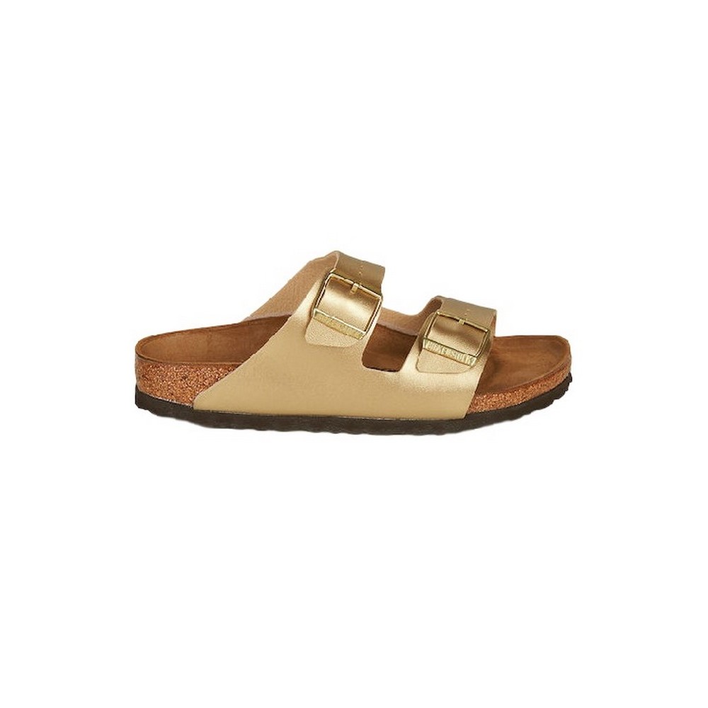 BIRKENSTOCK SYNTHETICS ARIZONA NARROW SEASONAL ΠΑΝΤΟΦΛΑ ΓΥΝΑΙΚΕΙΑ GOLD