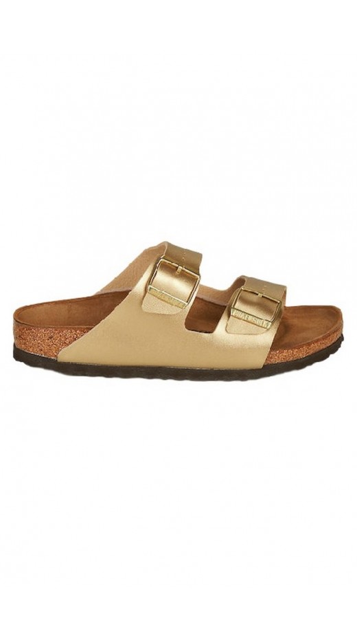 BIRKENSTOCK SYNTHETICS ARIZONA BF NARROW SEASONAL ΠΑΝΤΟΦΛΑ ΓΥΝΑΙΚΕΙΑ GOLD