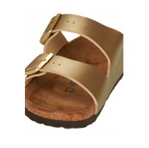 BIRKENSTOCK SYNTHETICS ARIZONA NARROW SEASONAL ΠΑΝΤΟΦΛΑ ΓΥΝΑΙΚΕΙΑ GOLD