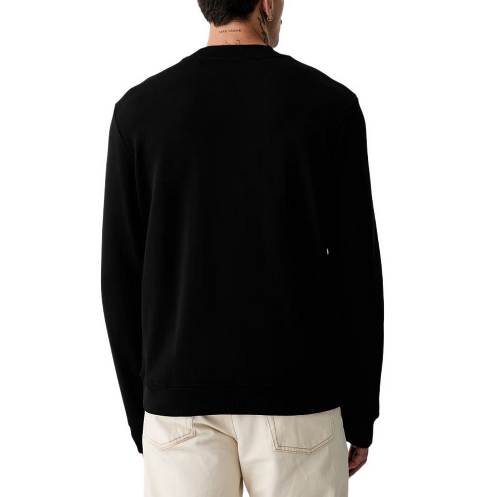 HUGO BOSS NESPON JERSEY SWEATSHIRT ΜΠΛΟΥΖΑ ΦΟΥΤΕΡ ΑΝΔΡΙΚΗ BLACK