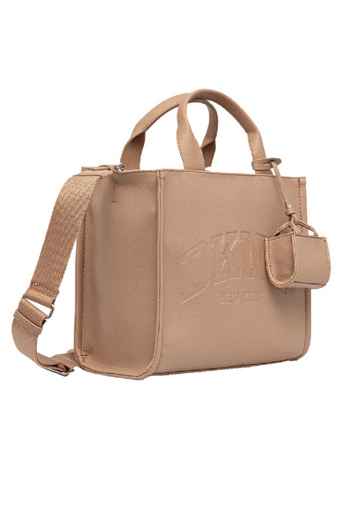 DKNY HADLEE MD TOTE HANDBAG R53AAR57 ΤΣΑΝΤΑ ΓΥΝΑΙΚΕΙΑ BEIGE
