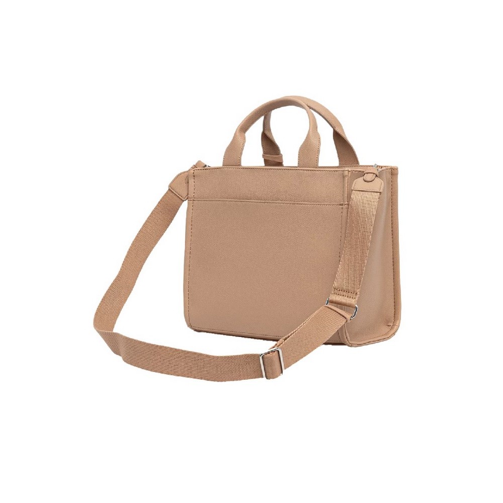 DKNY HADLEE MD TOTE HANDBAG R53AAR57 ΤΣΑΝΤΑ ΓΥΝΑΙΚΕΙΑ BEIGE